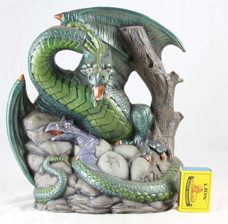 Large Green Dragon Hatching Eggs - Beautiful!