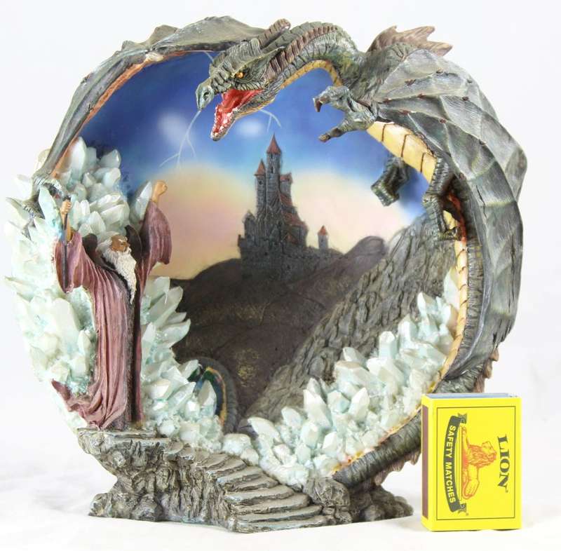 Wizard & Dragon Plate - Beautiful!