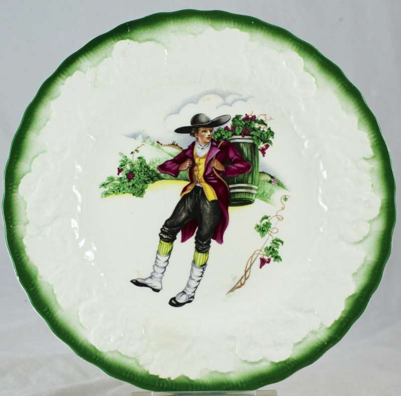 Alfred Meakin - French Costumes of the 18th Century - Display Plate - Gorgeous!