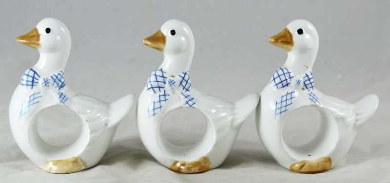 Trio of Ducks - Serviette Holders - Gorgeous!
