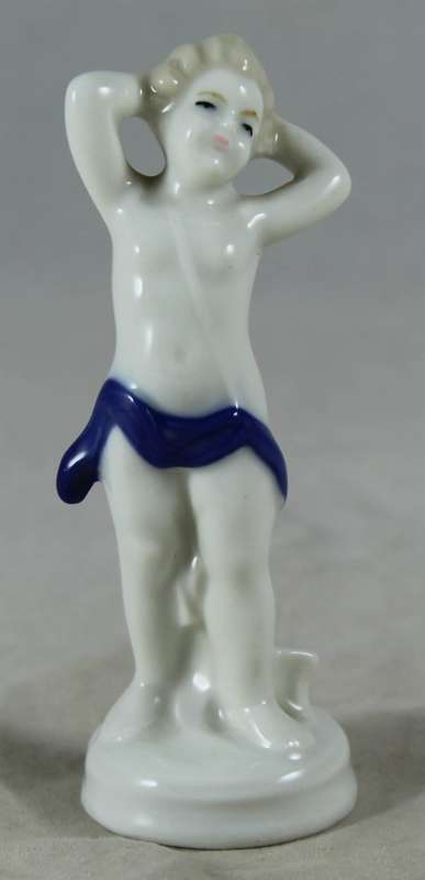 Small Nude Porcelain Figurine