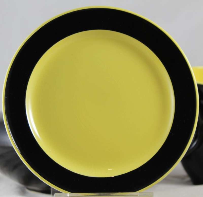 Villeroy & Boch - Yellow and black teaset
