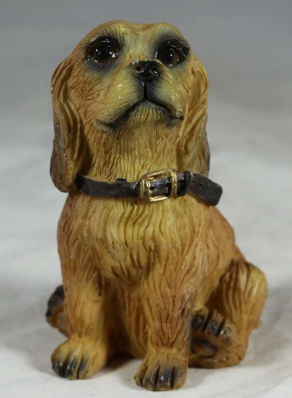 Seated spaniel