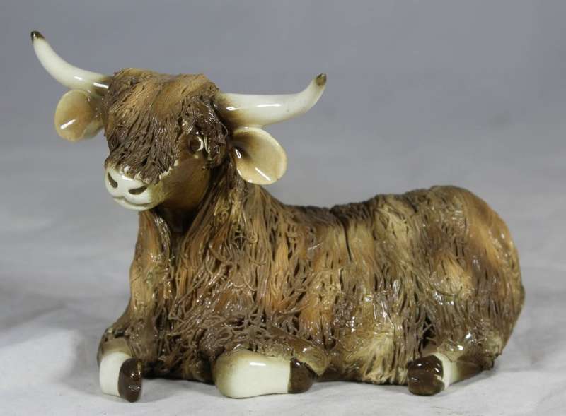 Cheval Ceramics - Cow Lying Down - BID NOW