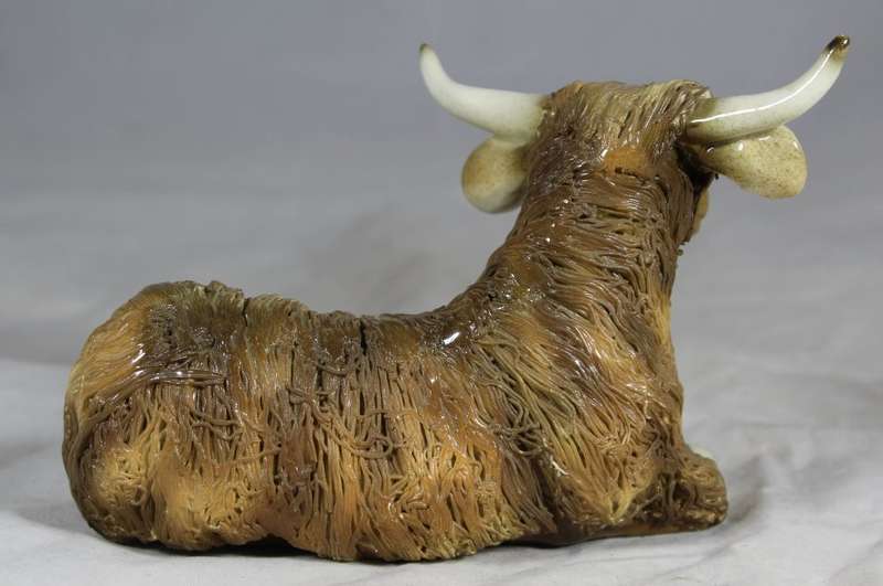 Cheval Ceramics - Cow Lying Down - BID NOW