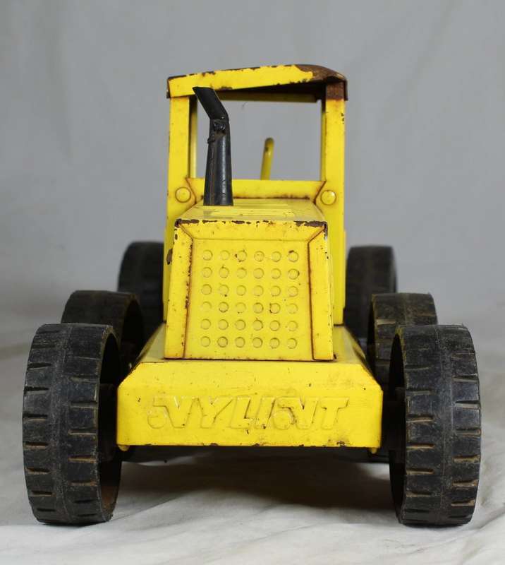 Pressed steel vintage Nylint sand and gravel grader