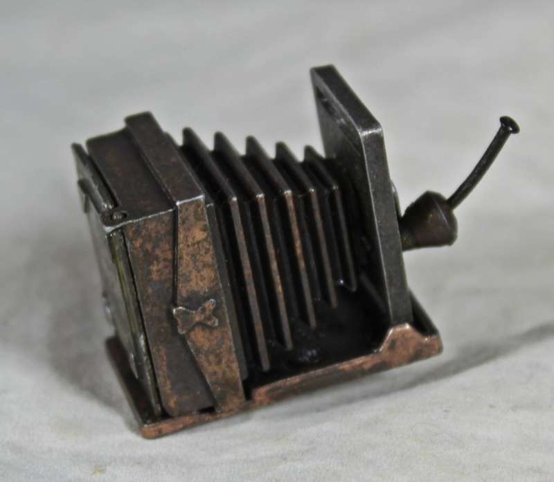 Holly Hobbie (1977) Diecast Metal-Box included but not sealed-Vintage Camera with moveable Parts