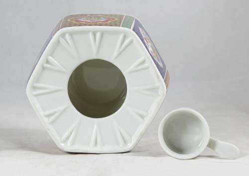Dolphin china - Enchantment Japan - Tea pot with stove and burner