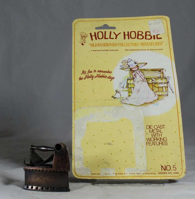 Holly Hobbie (1977) Diecast Metal-Box included but not sealed-Iron with moveable Parts