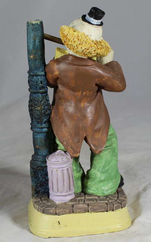 Tramp Clown Playing the Flute - BID NOW!!!!