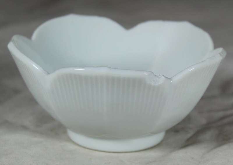 White trinket bowl