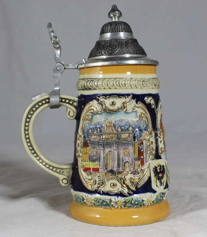 Franz - Handmade/handpainted Beer Stein - BID NOW!!!