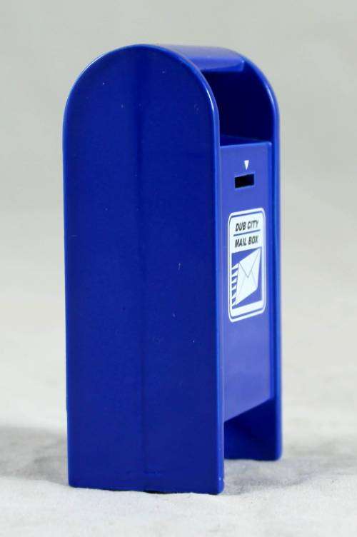miniature metal Dub City Mailbox