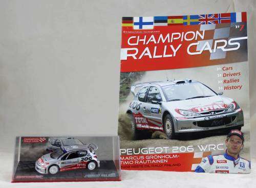 Champion Rally Cars - 2002 Peugeot 206 WRC  - Bid now!!