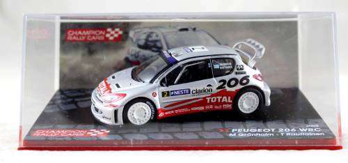 Champion Rally Cars - 2002 Peugeot 206 WRC  - Bid now!!