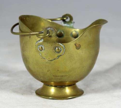 Larger miniature coal scuttle / coal pail