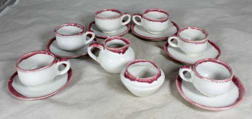 Kids porcelain tea set