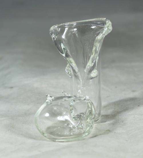 Small glass boot