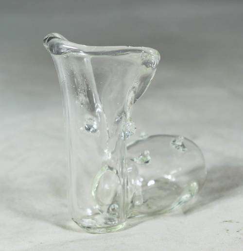 Small glass boot