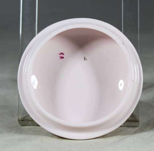 Denton China - medium pink rose trinket holder