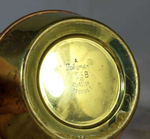 Brass and Copper Tea Set - Bid Now!!