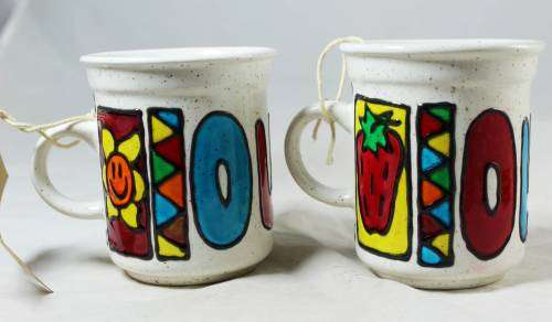 Ouma and Oupa mugs (set) - Bid Now!!