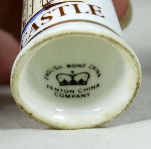 Ceramic thimble - Bodiam Castle