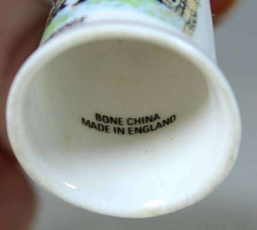 Ceramic thimble - Cambridge