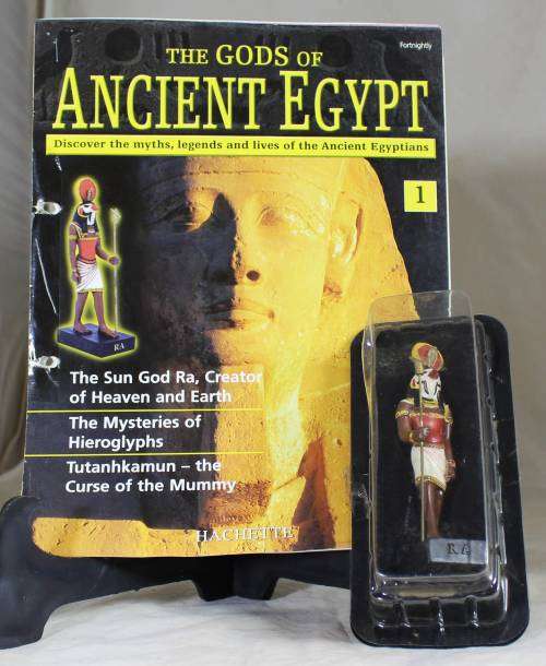 The Gods of Ancient Egypt - by Hachette - Figure with Booklet - Ra