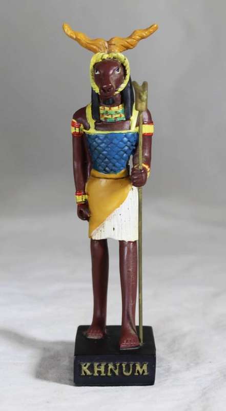 The gods of ancient Egypt - Hachette - figure with booklet - Khnum