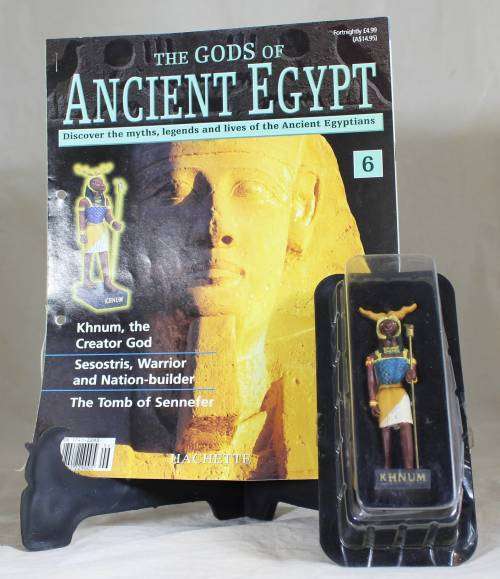 The gods of ancient Egypt - Hachette - figure with booklet - Khnum