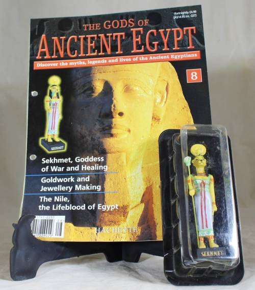 The Gods of Ancient Egypt - by Hachette - Figure with Booklet - Sekhmet