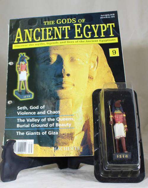 The Gods of Ancient Egypt - by Hachette - Figure with Booklet - Seth