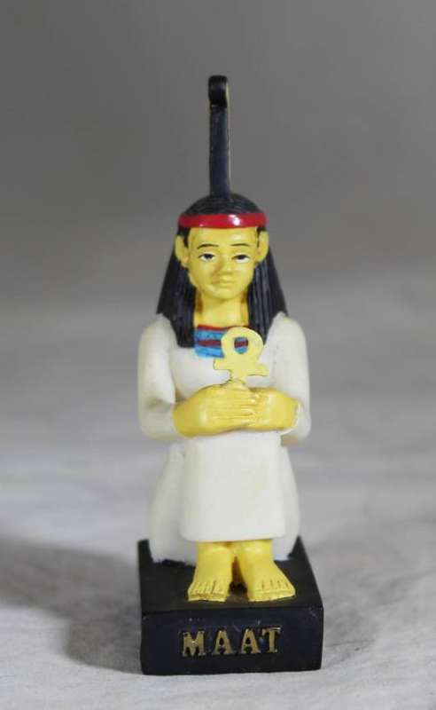 The Gods of Ancient Egypt - by Hachette - Figure with Booklet - Maat