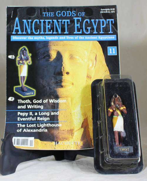 The Gods of Ancient Egypt - by Hachette - Figure with Booklet - Thoth