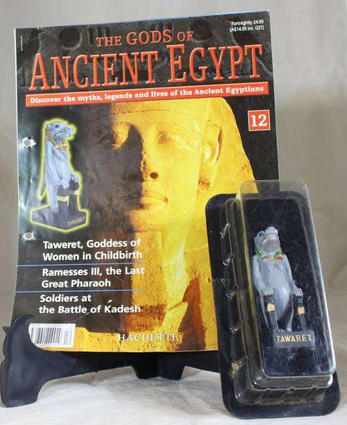 The Gods of Ancient Egypt - by Hachette - Figure with Booklet - Taweret