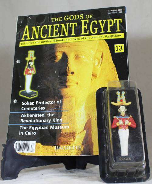 The gods of ancient Egypt - Hachette - figure with booklet - Sokar