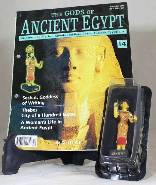 The gods of ancient Egypt - Hachette - figure with booklet - Seshat