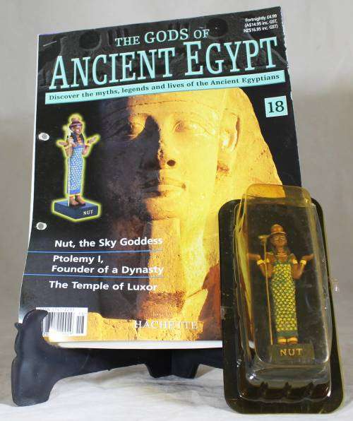 The Gods of Ancient Egypt - by Hachette - Figure with Booklet - Nut