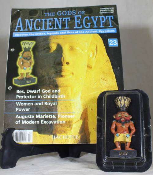 The Gods of Ancient Egypt - by Hachette - Figure with Booklet - Bes