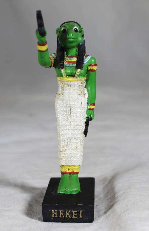The Gods of Ancient Egypt - by Hachette - Figure with Booklet - Heket