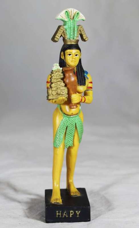 The Gods of Ancient Egypt - by Hachette - Figure with Booklet - Hapy (arms together)
