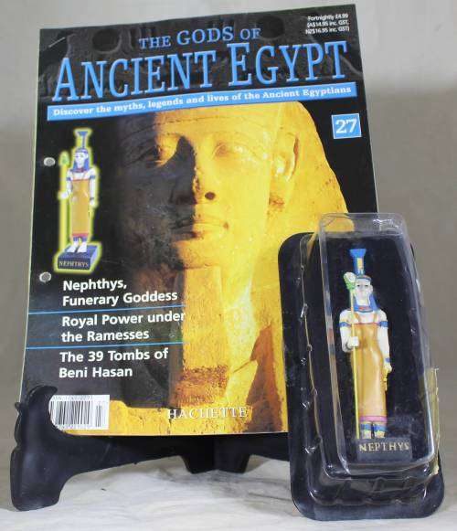 The Gods of Ancient Egypt - by Hachette - Figure with Booklet - Nephthys
