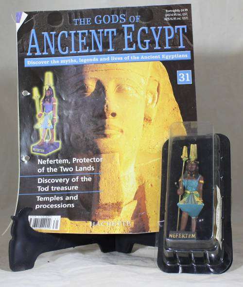 The Gods of Ancient Egypt - by Hachette - Figure with Booklet - Nefertem