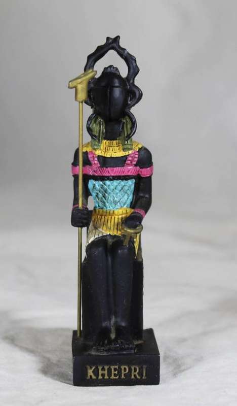 The Gods of Ancient Egypt - by Hachette - Figure with Booklet - Khepri