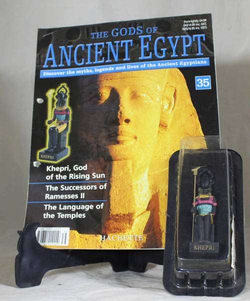 The Gods of Ancient Egypt - by Hachette - Figure with Booklet - Khepri