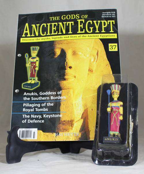 The Gods of Ancient Egypt - by Hachette - Figure with Booklet - Anukis