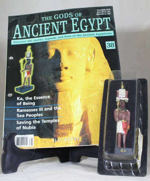 The Gods of Ancient Egypt - by Hachette - Figure with Booklet - Ka
