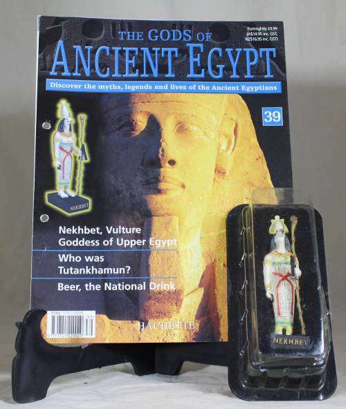 The Gods of Ancient Egypt - by Hachette - Figure with Booklet - Nekhbet