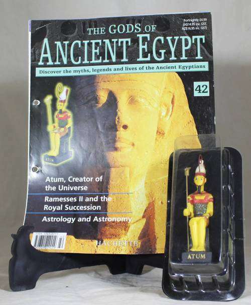 The Gods of Ancient Egypt - by Hachette - Figure with Booklet - Atum